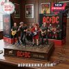 ACDC 53rd Anniversary Diorama! Brown, bronze, red, and black. '53rd Anniversary AC/DC 1973-2026' text!