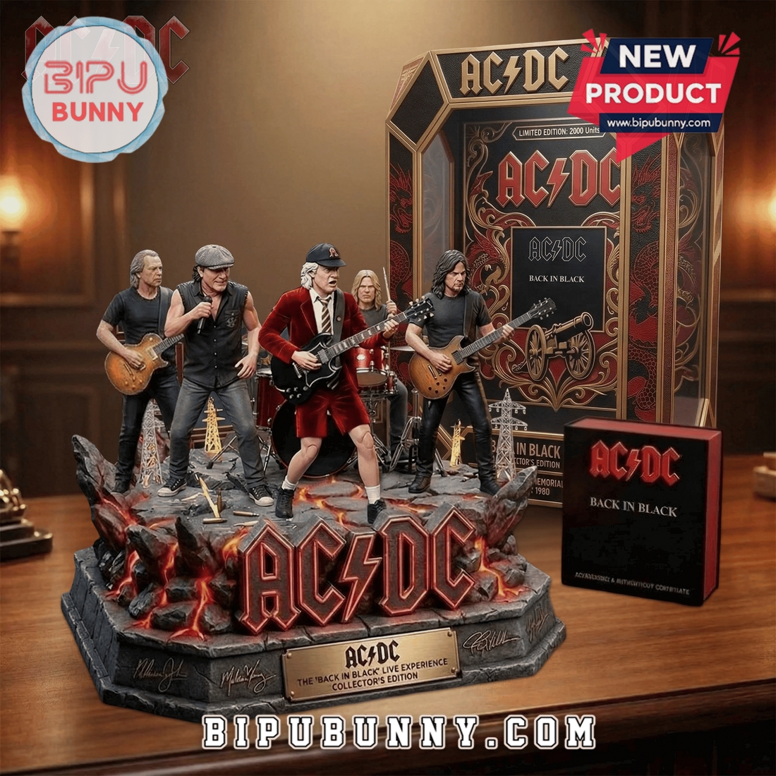 AC DC Back in Black Live Experience Collector’s Limited Edition Statue AC DC Back in Black Live Experience Collector’s Limited Edition Statue