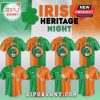 Irish Heritage Night baseball jersey; orange and green; Astros, Mets, Orioles, Dodgers; Irish Pride; Shamrock; Bipu Bunny!