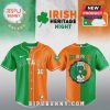 Irish Heritage Night Jersey! Green/Orange, Astros, shamrock. 