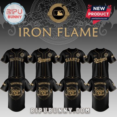All Team MLB Iron Flame Baseball Jersey