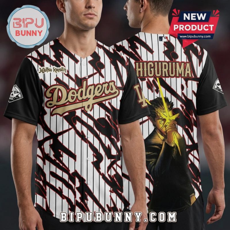 All Team MLB Jujutsu Kaisen Night Baseball Jersey