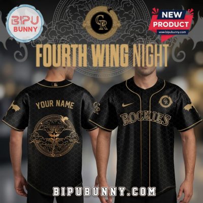 All Team MLB x Fourth Wing Personalized Baseball Jersey