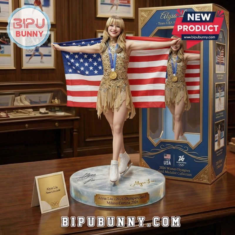 Alysa Liu Olympics Gold Medalist 2026 Winter Games Limited Edition Figurine