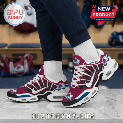 Avalanche Personalized Custom Name NHL TN Sneakers