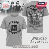 Gray Avenged Sevenfold tour tee. Features tour dates and cities for '26. Rock tee!