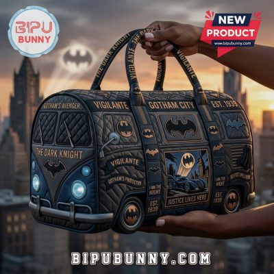 Batman Gotham City 3D Graphic Commemorative Duffle Bag