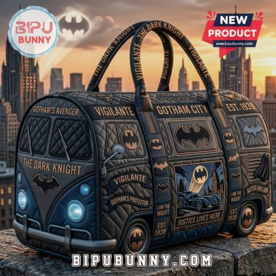 Batman Gotham City 3D Graphic Commemorative Duffle Bag