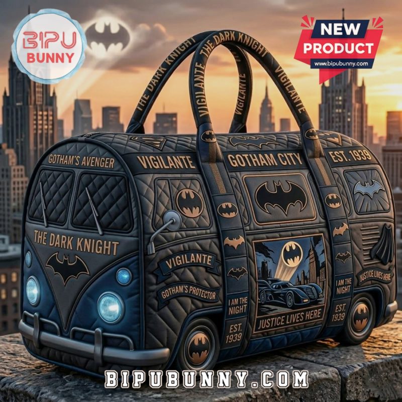 Batman Gotham City 3D Graphic Commemorative Duffle Bag