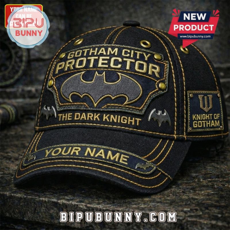 Batman Gotham City Protector – Personalized Embroidered Baseball Cap
