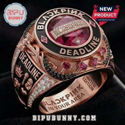Blackpink Deadline Limited Edition Band Fashion Ring