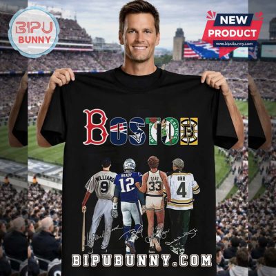 Boston Sports Legends Tom Brady Fan T-Shirt