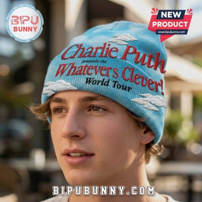 Charlie Puth Whatever’s Clever World Tour Cloud Beanie Hat