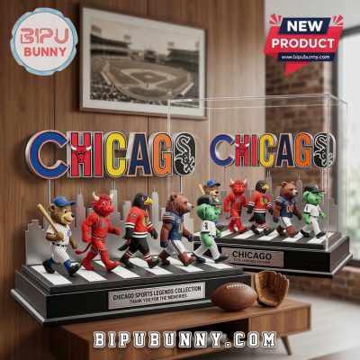 Chicago Sports Teams Mascots Figurine – Chicago City Legends Edition Statue