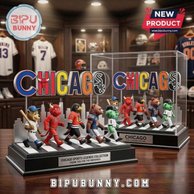 Chicago Sports Teams Mascots Figurine – Chicago City Legends Edition Statue