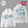 White hoodie with teal 'HIODOS' band text and tour dates for 2026!
