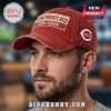 Cincinnati Reds 1881-2026 baseball cap on a man.!