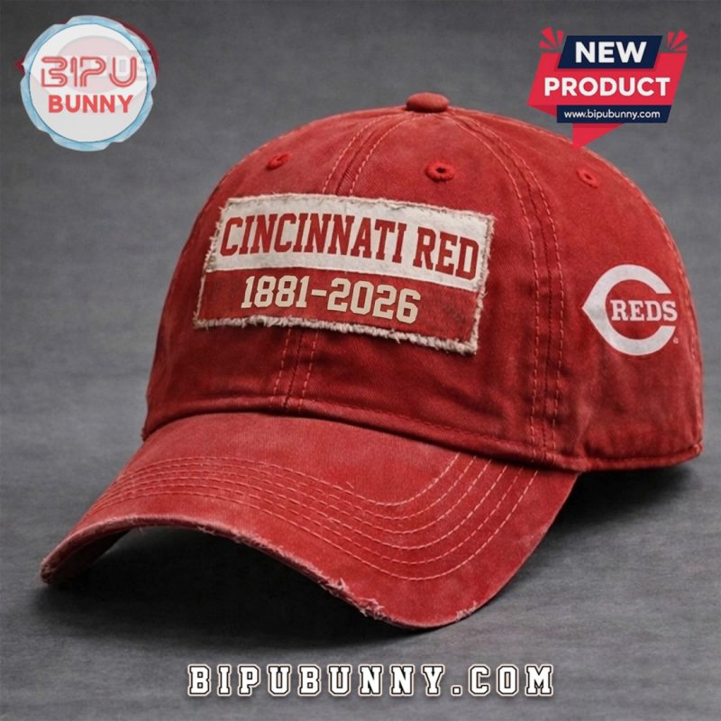 Cincinnati Reds 1881-2026 Commemorative Baseball Cap