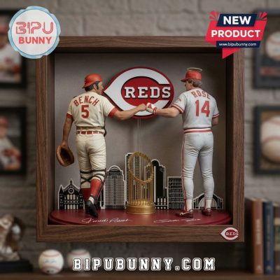 Cincinnati Reds Bench & Rose Legends Commemorative Figurine