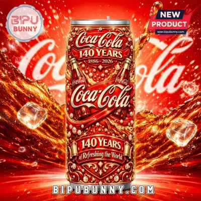 Coca-Cola 140 Years 1886-2026 Anniversary Premium Can Tumbler