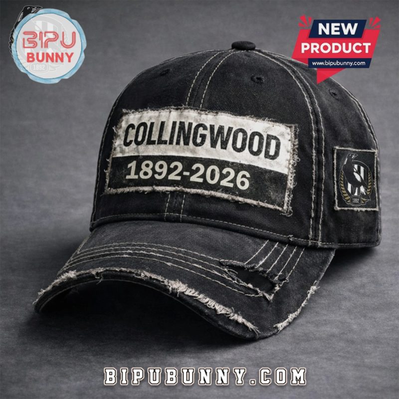 Collingwood Magpies 1892-2026 Football Anniversary Premium Cap Collingwood Magpies 1892-2026 Football Anniversary Premium Cap