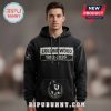 Black hoodie with 'Collingwood 1892-2026' text, bird graphic, and patches.!