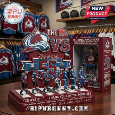 Colorado Avalanche 55th Anniversary Limited Edition Collector’s Figure