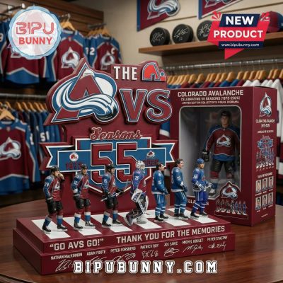 Colorado Avalanche 55th Anniversary Limited Edition Collector’s Figure