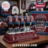 Avalanche collectible set: burgundy base, blue jerseys. Text: YES, I'M OLD BUT I SAW AVALANCHE GREATNESS! Foote, Forsberg, Sakic, Roy, Hejduk!