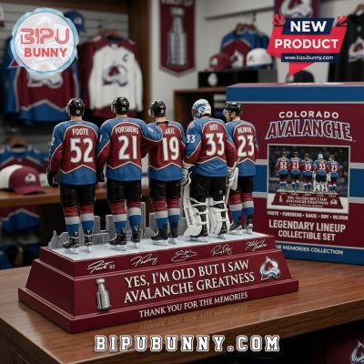 Colorado Avalanche Legendary Lineup Figurine – NHL Hockey Collectible Statue