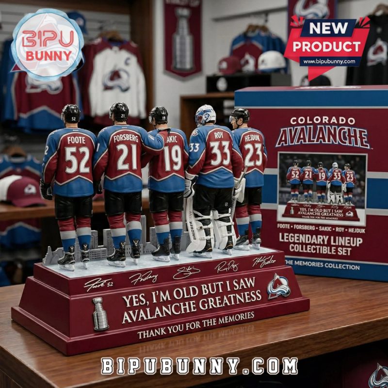 Colorado Avalanche Legendary Lineup Figurine – NHL Hockey Collectible Statue