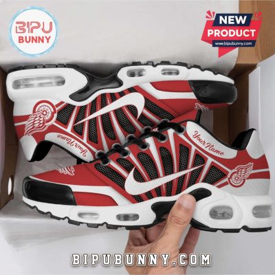 Detroit Red Wings Personalized Fan Edition TN Sneakers