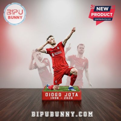 Diogo Jota Liverpool FC 3D Premium Soccer Legend Display Figurine