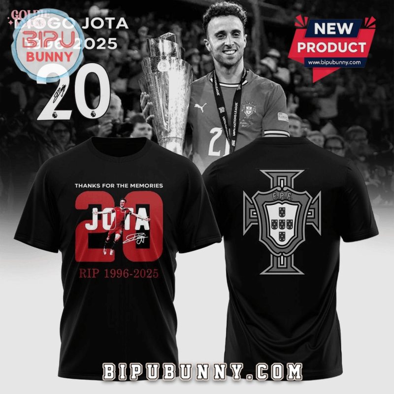 Diogo Jota RIP 1996-2025 Tribute Shirt