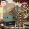 Dirty Heads California Soul themed Yeti mug, with skull, flowers and music notes designs.!