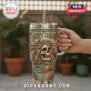 Dirty Heads California Soul Yeti tumbler with skull, flowers, palm trees, and music notes!
