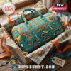 Bag with a camper van design featuring surf, beach, and travel themes with 'Dirty Heads' text.!