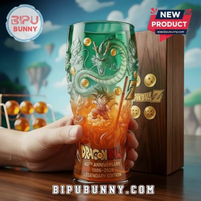 Dragon Ball Z 40th Anniversary Legendary Edition Collectible Beer Glass