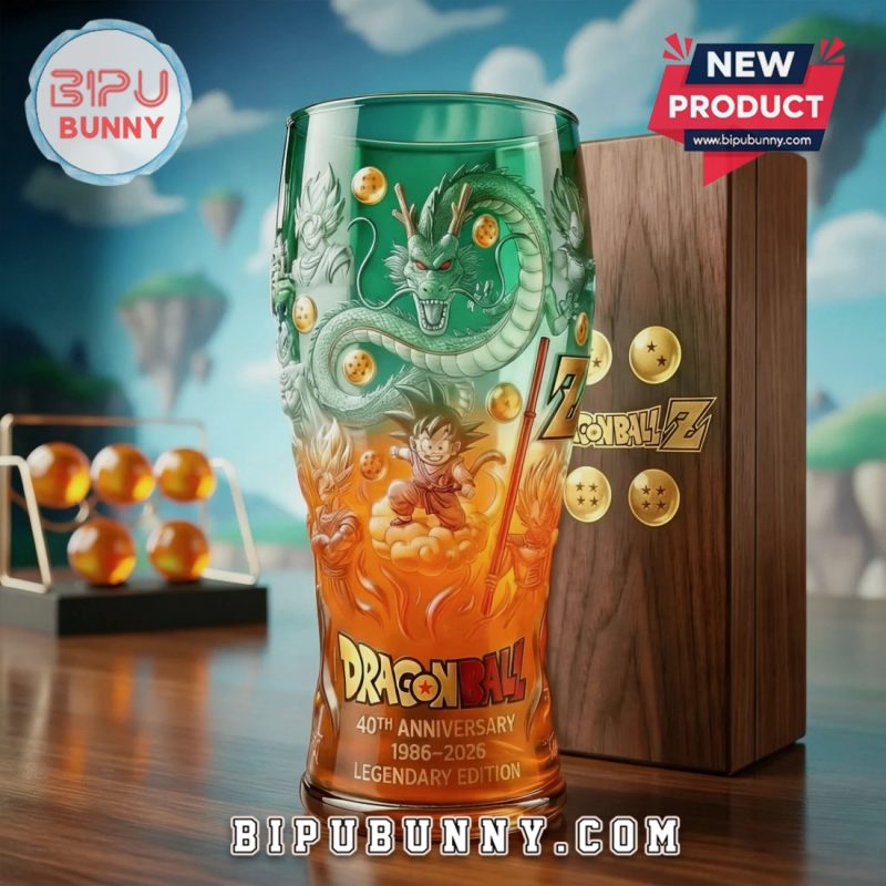 Dragon Ball Z 40th Anniversary Legendary Edition Collectible Beer Glass