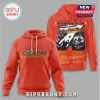 Orange hoodie with Eagles of Death Metal band graphic, tour dates. Retro design!