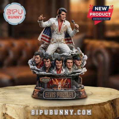 Elvis Presley Commemorative 3D Statue Figurine