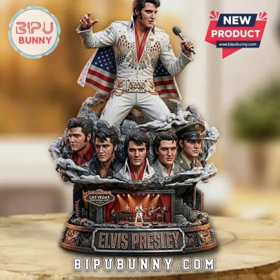 Elvis Presley Commemorative 3D Statue Figurine