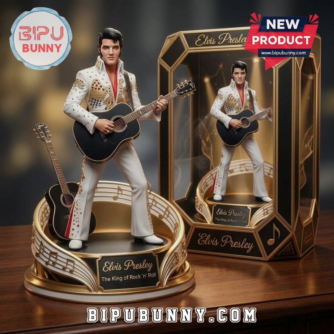 Elvis Presley Signature Edition Music Legend Display Figurine Elvis Presley Signature Edition Music Legend Display Figurine