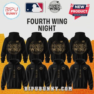 Fourth Wing MLB All Team Night Graphic Hoodie