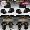Fourth Wing Night gear! Black cap, tee, w/ gold 'T' or 'R' design. Fan merch!