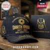Dark navy hat with gold embroidery featuring Darth Vader's 50th anniversary, alongside a matching box!