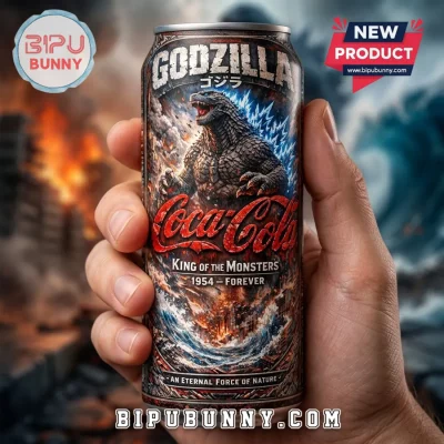 Godzilla Coca-Cola King Of The Monsters Premium Can Tumbler