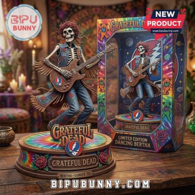 Grateful Dead Dancing Bertha Limited Edition ’72 Music Figurine