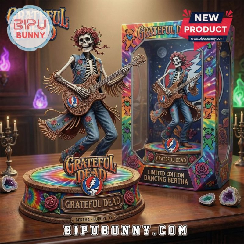 Grateful Dead Dancing Bertha Limited Edition ’72 Music Figurine