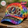 Grateful Dead tie-dye hat with 